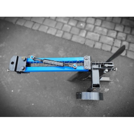 Плуг збільшений однокорпусний до мотоблока, мототрактора ширина захвата 25 см, усилена рама, всі можливі регулювання